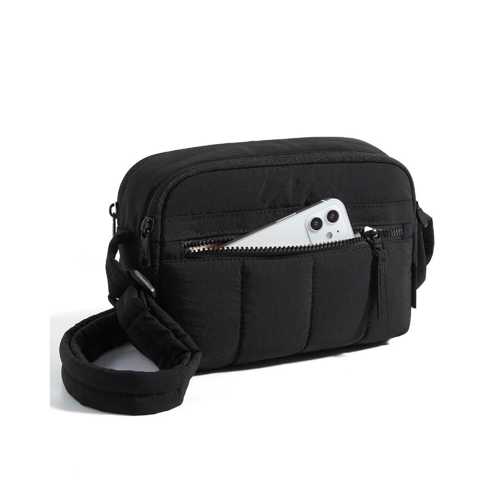 Cross Body Purse, Mini Crossbody Bags for Women Travel Purse, Puffy
